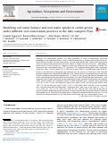 Cover page: Modelling soil water balance and root water uptake in cotton grown under different soil conservation practices in the Indo-Gangetic Plain