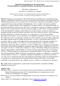 Cover page: Immigrant Organizations in the United States: Transnationalism, Community Building, and Immigrant Incorporation