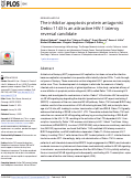 Cover page: The inhibitor apoptosis protein antagonist Debio 1143 Is an attractive HIV-1 latency reversal candidate