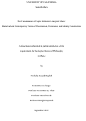 Cover page: The Transmission of Coptic Orthodox Liturgical Music: Historical and Contemporary Forms of Theorization, Translation, and Identity Construction