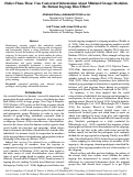 Cover page: Holier-Than-Thou: Can Contextual Information About Minimal Groups Modulate the Robust Ingroup Bias Effect?