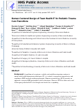 Cover page: Human-centered design of team health IT for pediatric trauma care transitions.