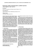 Cover page: Penetration depth of interferometric synthetic‐aperture radar signals in snow and ice