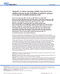 Cover page: Magnetic resonance imaging-guided stereotactic laser ablation therapy for the treatment of pediatric epilepsy: a retrospective multiinstitutional study.