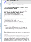 Cover page: The contribution of amyloid deposition in the aortic valve to calcification and aortic stenosis.