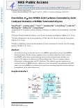 Cover page: Reactivities of α‐Oxo BMIDA Gold Carbenes Generated by Gold‐Catalyzed Oxidation of BMIDA‐Terminated Alkynes