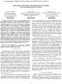 Cover page: Educational Outreach &amp; Stakeholder Role Evolution in a Cyberinfrastructure Project