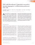 Cover page: DNA methyltransferase-3–dependent nonrandom template segregation in differentiating embryonic stem cells