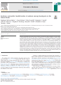 Cover page: Incidence and public health burden of sunburn among beachgoers in the United States.