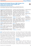 Cover page: Nonsurgical Periodontal Therapy in CKD: Findings of the Kidney and Periodontal Disease (KAPD) Pilot Randomized Controlled Trial