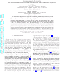 Cover page: SYNCHRONIZING TO PERIODICITY: THE TRANSIENT INFORMATION AND SYNCHRONIZATION TIME OF PERIODIC SEQUENCES