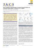 Cover page: Soft Propargylic Deprotonation: Designed Ligand Enables Au-Catalyzed Isomerization of Alkynes to 1,3-Dienes