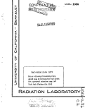 Cover page: MODES OF ACCELERATION OF IONS IN A 3-DEE CYCLOTRON