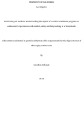 Cover page: Don't Hate, Just Mediate: Understanding the Impact of a Conflict Mediation Program on Adolescents' Experiences with Conflict, Safety and Help Seeking in Urban Schools