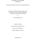 Cover page: Incorporating Ecological Processes into Coral Reef Restoration