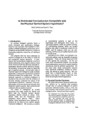 Cover page: Is Distributed Connectionism Compatible with the Physical Symbol System Hypothesis?