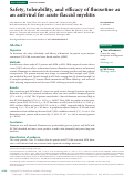 Cover page: Safety, tolerability, and efficacy of fluoxetine as an antiviral for acute flaccid myelitis.