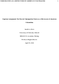 Cover page: My Parents’ Immigration Stories as a Microcosm of American Colonialism