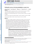 Cover page: Finding the sources of missing heritability in a yeast cross