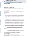 Cover page: Vaccine waning and mumps re-emergence in the United States