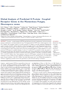 Cover page: Global Analysis of Predicted G Protein−Coupled Receptor Genes in the Filamentous Fungus, Neurospora crassa