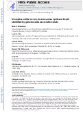 Cover page: Ulcerative colitis–risk loci on chromosomes 1p36 and 12q15 found by genome-wide association study