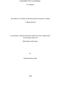 Cover page: The Influence of Family on the Educational Trajectories of Sikh College Students