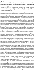 Cover page: Intrinsic near-infrared spectroscopic biomarkers applied for evaluation of final pathological response to neaoadjuvant chemotherapy