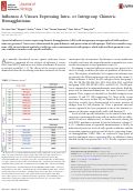 Cover page: Influenza A Viruses Expressing Intra- or Intergroup Chimeric Hemagglutinins