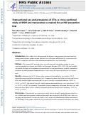 Cover page: Transactional sex and prevalence of STIs: a cross-sectional study of MSM and transwomen screened for an HIV prevention trial