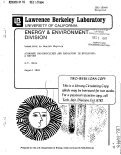 Cover page: AIRBORNE RADIONUCLIDES AND RADIATION IN BUILDINGS: A REVIEW