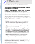 Cover page: Thoracic Spinal Cord Neuroinflammation as a Novel Therapeutic Target in Pulmonary Hypertension.