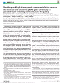 Cover page: Modeling and high-throughput experimental data uncover the mechanisms underlying Fshb gene sensitivity to gonadotropin-releasing hormone pulse frequency