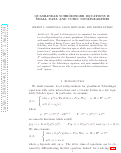 Cover page: Quasilinear Schrödinger equations, II: Small data and cubic nonlinearities