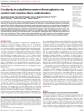 Cover page of Circularity in polydiketoenamine thermoplastics via control over reactive chain conformation.