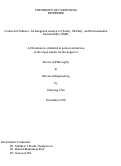 Cover page: Connected Vehicles: An Integrated Analysis of Safety, Mobility, and Environmental Sustainability (SME)