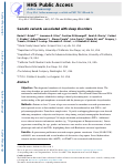 Cover page: Genetic variants associated with sleep disorders