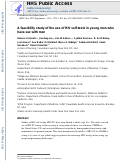 Cover page: A feasibility study of the use of HIV self-tests in young men who have sex with men.