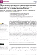 Cover page: Micronutrients Affect Expression of Induced Resistance Genes in Hydroponically Grown Watermelon against Fusarium oxysporum f. sp. niveum and Meloidogyne incognita