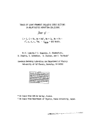 Cover page: TABLES OF LIGHT-FRAGMENT INCLUSIVE CROSS SECTIONS IN RELATIVISTIC HEAVY-ION COLLISIONS. (PART I) C + C, C + Pb, Ne + NaF, Ne + Cu, Ne + Pb* 7T*, P, d, t, 5He. EBEAM = 800 MeV/A-