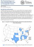 Cover page: The Potential Impact of Voter Identification Laws on Transgender Voters