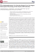 Cover page: Prior Methamphetamine Use Disorder History Does Not Impair Interoceptive Processing of Soft Touch in HIV Infection