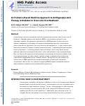 Cover page: An Evidence-Based Medicine Approach to Antihyperglycemic Therapy in Diabetes Mellitus to Overcome Overtreatment