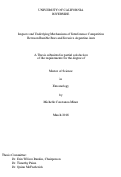 Cover page: Impacts and Underlying Mechanisms of Interference Competition Between Bumble Bees and Invasive Argentine Ants