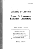 Cover page: ENERGY LEVELS OF 4t ACTINIDE