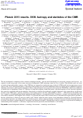 Cover page: Planck 2013 results. XXIII. Isotropy and statistics of the CMB