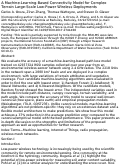 Cover page: A Machine-Learning-Based Connectivity Model for Complex Terrain Large-Scale Low-Power Wireless Deployments