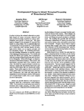 Cover page: Developmental Changes in Infants' Perceptual Processing of Biomechanical Motions