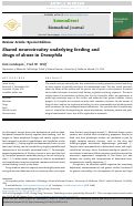 Cover page: Shared neurocircuitry underlying feeding and drugs of abuse in Drosophila