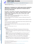 Cover page: Application of multiplexed ion mobility spectrometry towards the identification of host protein signatures of treatment effect in pulmonary tuberculosis